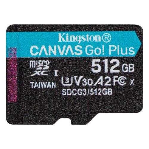 Карта памяти Kingston 512GB Canvas Go! Plus 170R (SDCG3/512GBSP) в МегаФон