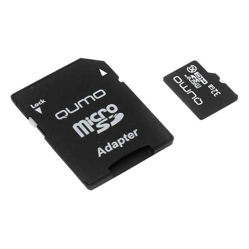 Карта памяти QUMO Micro SDHC QM32GMICSDHC10 32GB в МегаФон