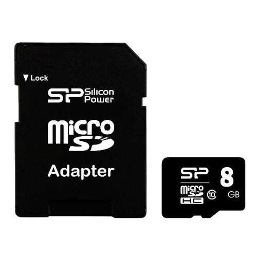 Карта памяти Silicon Power Elite Micro SDHC 8GB в МегаФон