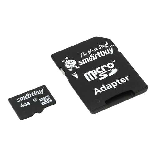 Карта памяти SmartBuy Micro SDHC SB4GBSDCL4-01 4GB в МегаФон