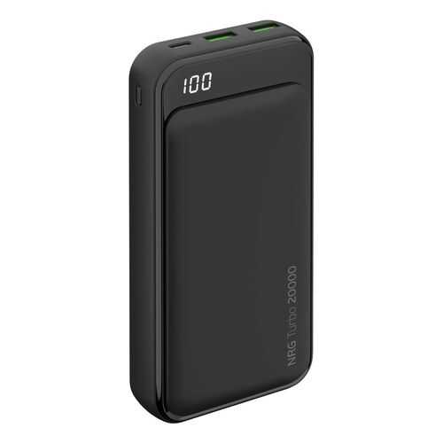 Внешний аккумулятор Deppa NRG Turbo Compact 20000mAh, QC 3.0, Black (33556) в МегаФон