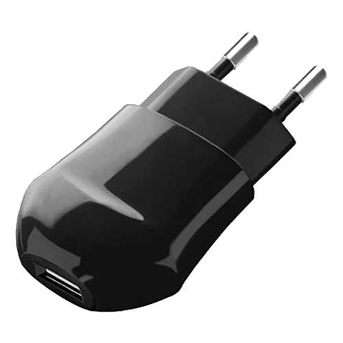 Сетевое зарядное устройство Deppa 1 USB 1А Black в МегаФон