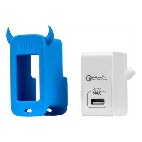 Сетевое зарядное устройство MoMax U.Bull 1 USB 2,4A Blue в МегаФон