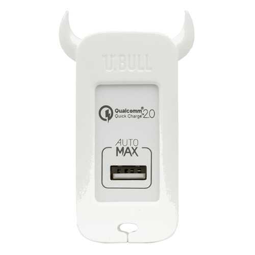 Сетевое зарядное устройство MoMax U.Bull 1 USB 2,4A White в МегаФон