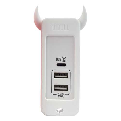 Сетевое зарядное устройство MoMax U.Bull 3 USB 5,4A White в МегаФон