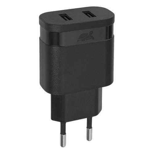 Сетевое зарядное устройство RivaCase 2 USB 2,4A Black в МегаФон