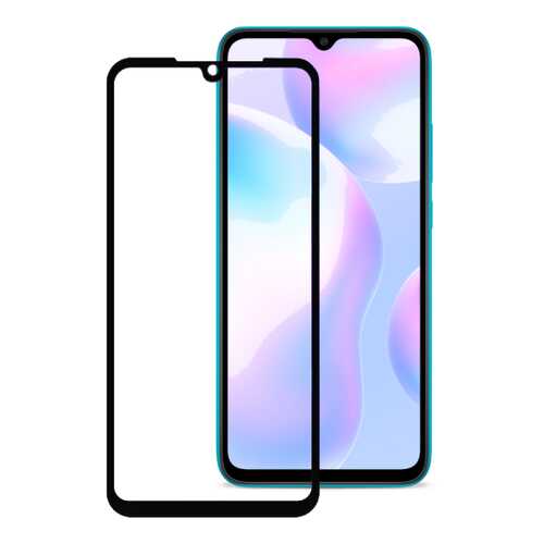 Защитное стекло BLUEO 2,5D Full Cover HD для Xiaomi Redmi 9 (черная рамка) в МегаФон