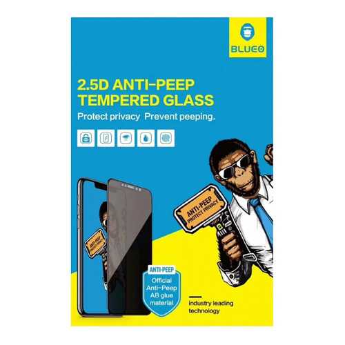 Защитное стекло Blueo 2.5D Silk full cover Anti-peep для iPhone 11 Pro /X/Xs (Black) в МегаФон