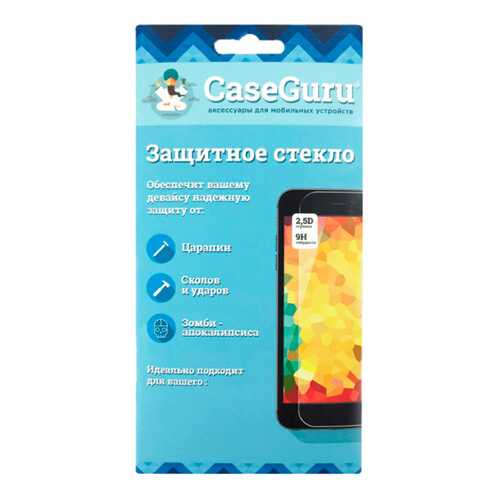 Защитное стекло CaseGuru для Samsung Galaxy A6 Glue Full Screen Black в МегаФон