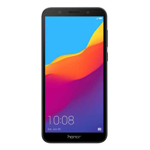 Защитное стекло Zibelino для Honor 7A/7S/Y5 Prime 2018 Black в МегаФон