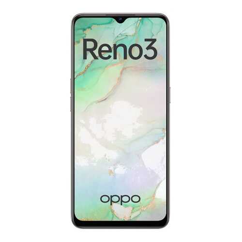 Защитное стекло Zibelino для Oppo Reno 3/A91 Black в МегаФон