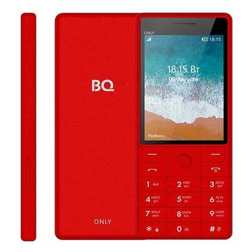 Мобильные телефон BQ 2815 Only Red в МегаФон