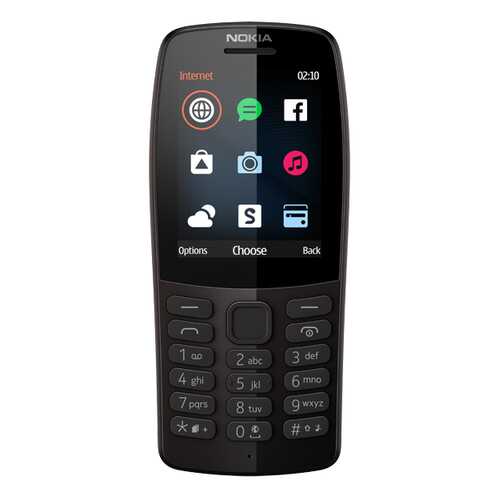 Мобильные телефон Nokia 210 TA-1139 DS Black в МегаФон