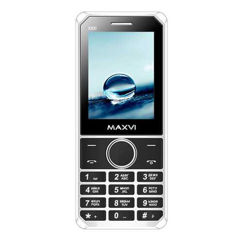 Мобильный телефон Maxvi X300 Black в МегаФон