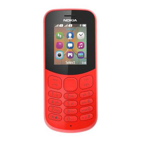 Мобильный телефон Nokia 130 Red в МегаФон