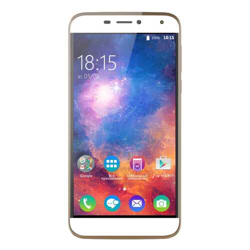 Смартфон BQ Mobile BQS-5520 Mercury 16Gb Gold в МегаФон