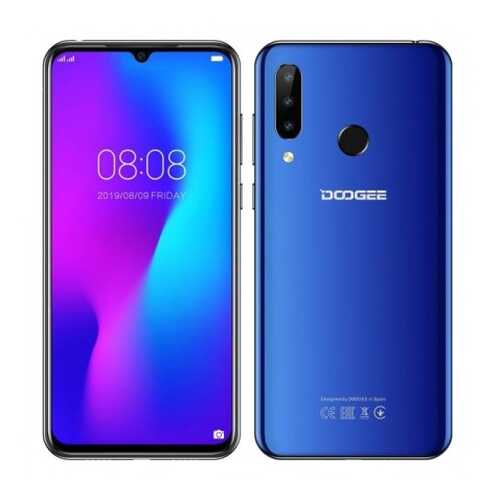 Смартфон Doogee Y9Plus Jewelry Blue в МегаФон