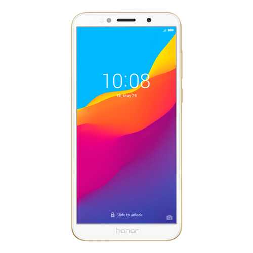 Смартфон Honor 7S 16Gb Gold (DRA-LX5) в МегаФон