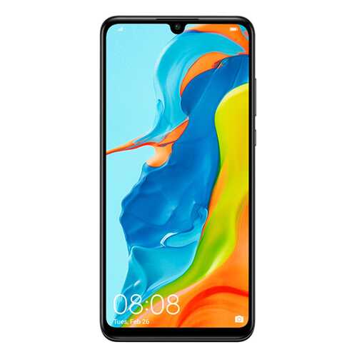 Смартфон Huawei P30 Lite New Edition 6/256Gb Midnight Black (MAR-LX1B) в МегаФон