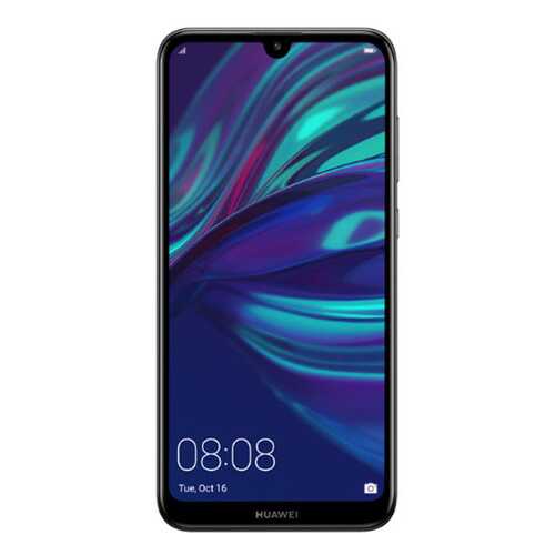 Смартфон Huawei Y7 2019 4+64GB Midnight Black (DUB-LX1) в МегаФон