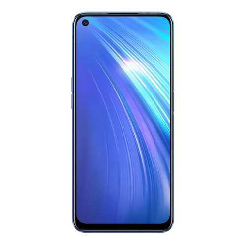 Смартфон Realme 6 4+128GB Comet Blue (RMX2001) в МегаФон