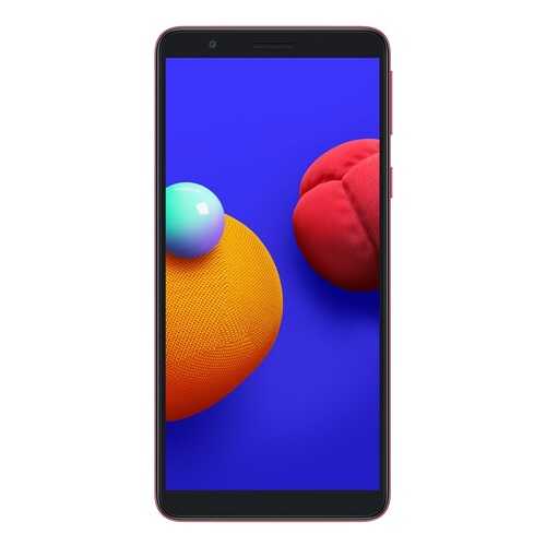Смартфон Samsung Galaxy A01 Core Red (SM-A013F/DS) в МегаФон
