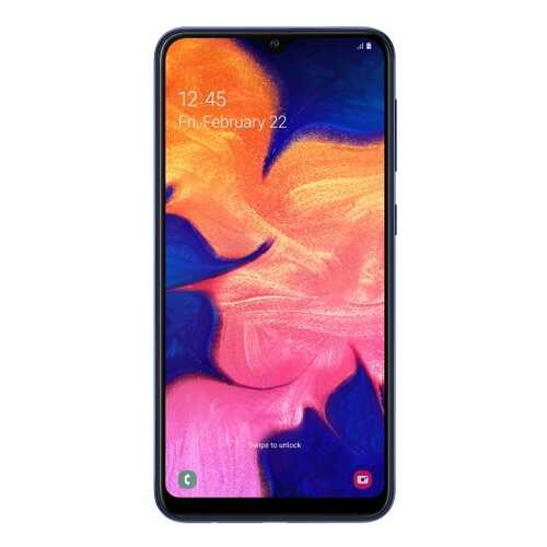 Смартфон Samsung Galaxy A10 (2019) 32Gb Blue (SM-A105F) в МегаФон