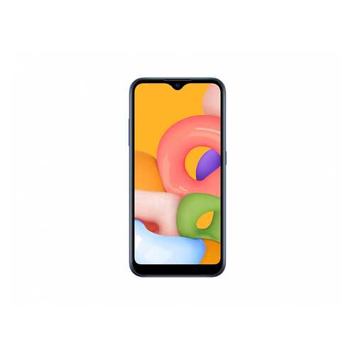 Смартфон Samsung Galaxy M01 32GB Blue (SM-M015F/DS) в МегаФон